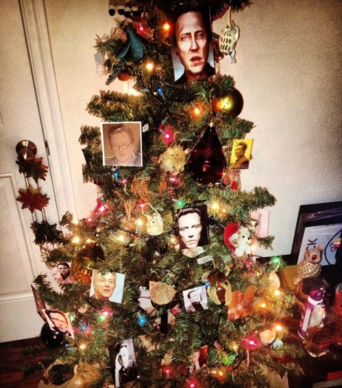 Walken Around the Christmas Tree