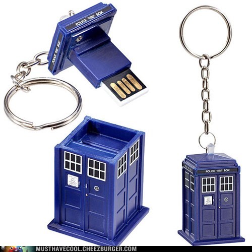 Doctor Who 4GB TARDIS Flash Drive