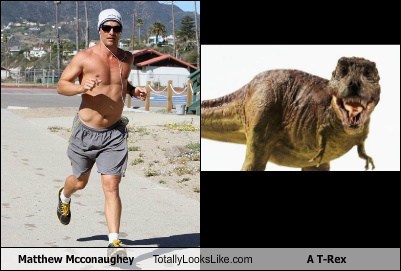 Matthew Mcconaughey Totally Looks Like A T-Rex