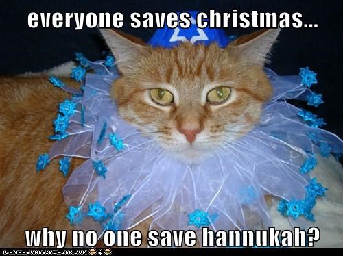 everyone saves christmas...  why no one save hannukah?