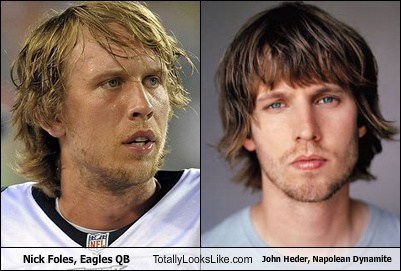 Nick Foles (Eagles Quarterback) Totally Looks Like Jon Heder