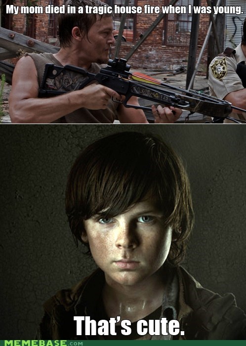 Carl's growing up