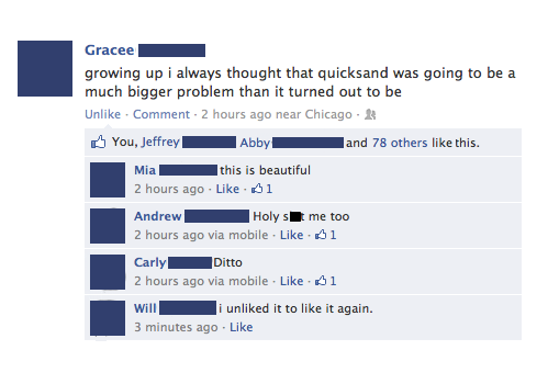 Quicksand. Quicksand Everywhere!