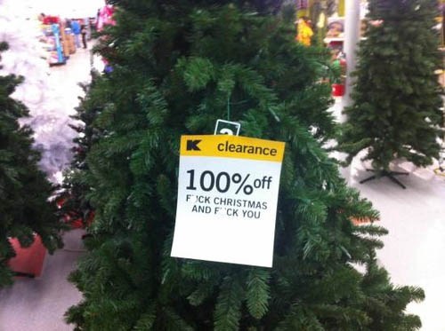 That Isn't Very Xmasy of U, K-Mart