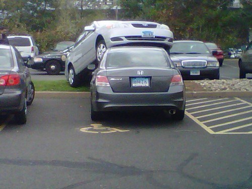 Sorry, I Cannot Into Parking!