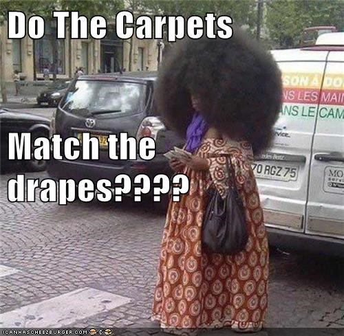 Do The Carpets Match the drapes????