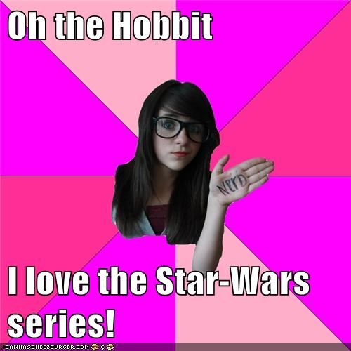 Oh the Hobbit   I love the Star-Wars series!