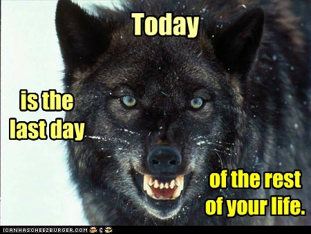 And It's LATE in the Afternoon!