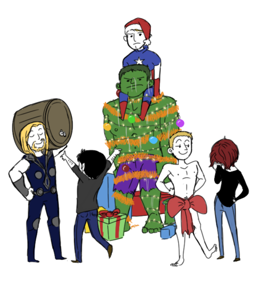 Christmas With The Avengers!