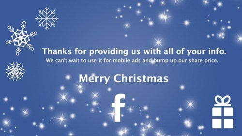 Facebook Holiday Cards: The Honest Edition
