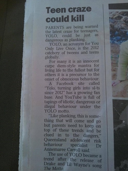 Parents, Be Afraid, Be Very Afraid