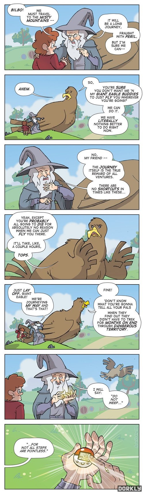 Gandalf Must Train