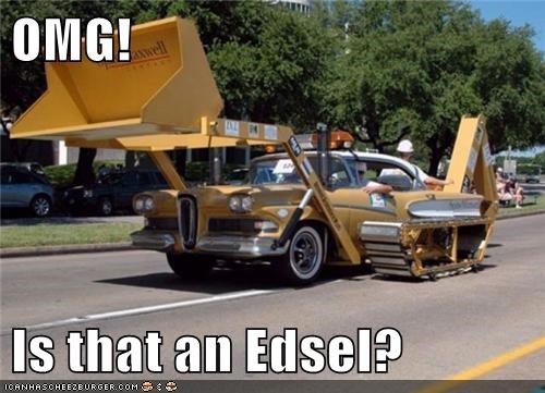 OMG!  Is that an Edsel?