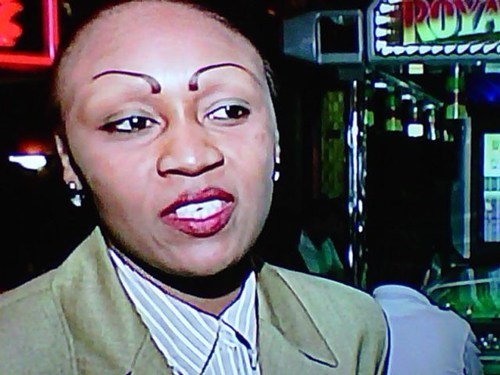 I Hope She's Being Interviewed About Her Eyebrows