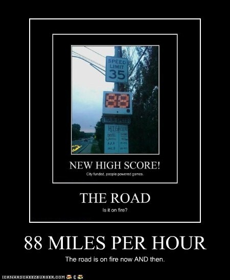 88 MILES PER HOUR