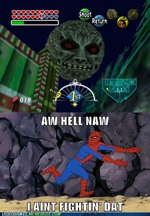 spiderman is in big trouble