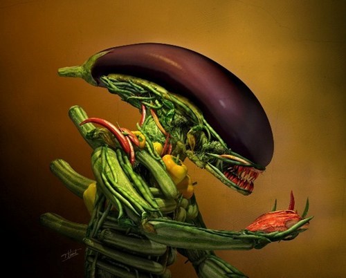 A Vegetarian Xenomorph