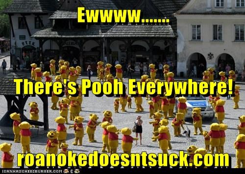 Ewwww....... There's Pooh Everywhere! roanokedoesntsuck.com
