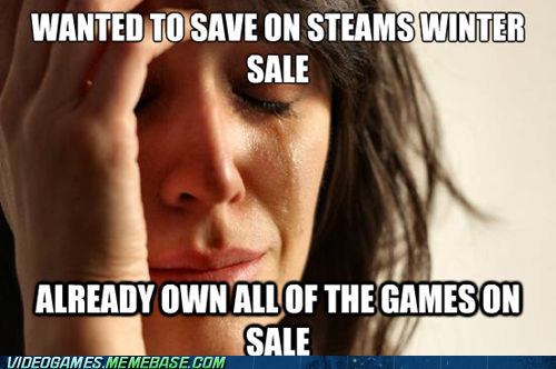 Steam Sale Problems
