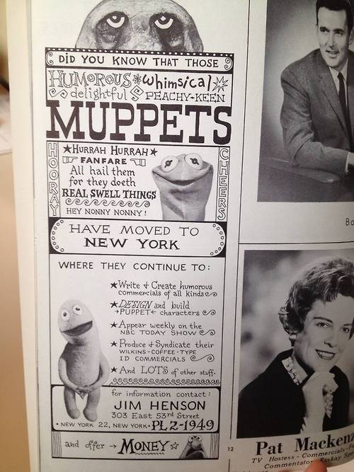 Muppets Circa 1963