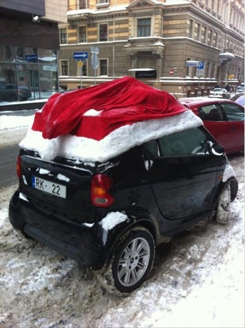 You Think Santa Still Rides in a Sleigh?