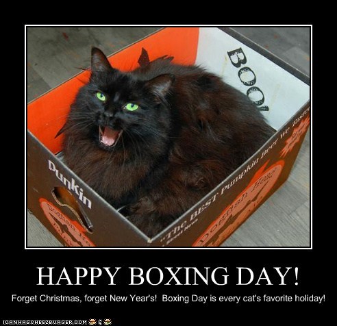 HAPPY BOXING DAY!