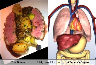 This Dinner Totally Looks Like A Person's Organs