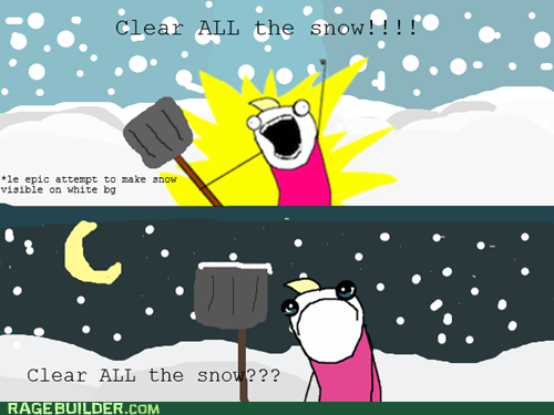 Clear ALL the Snow!