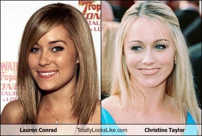 Lauren Conrad Totally Looks Like Christine Taylor