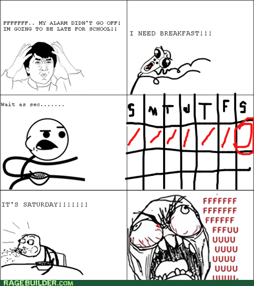 School Day Rage!