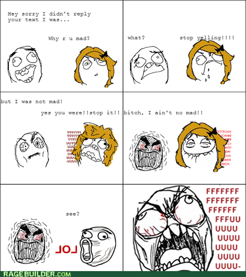 girlfriend rage