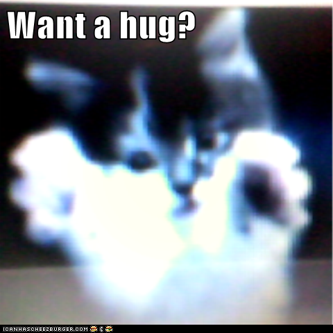 Want a hug?