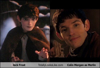 Jack Frost Totally Looks Like Colin Morgan as Merlin