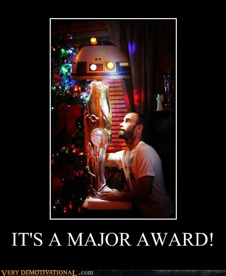 IT'S A MAJOR AWARD!