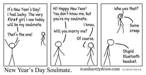 New Year's Day Soulmate