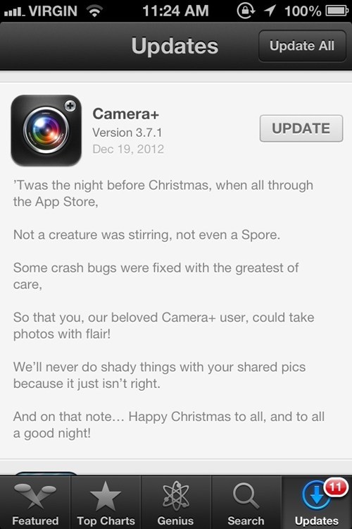 Someone Put Way More Effort Than Was Necessary Into This Update