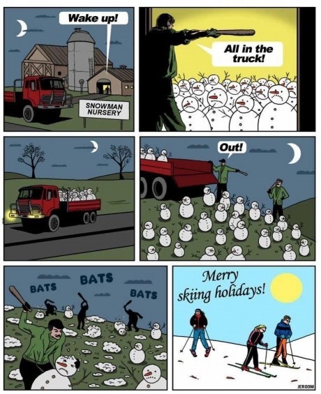 Stop Snowman Harvesting for Winter Sports Before it's too Late!