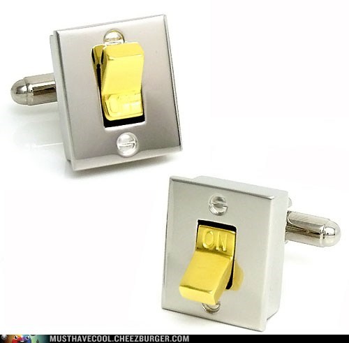 Light Switch Cufflinks