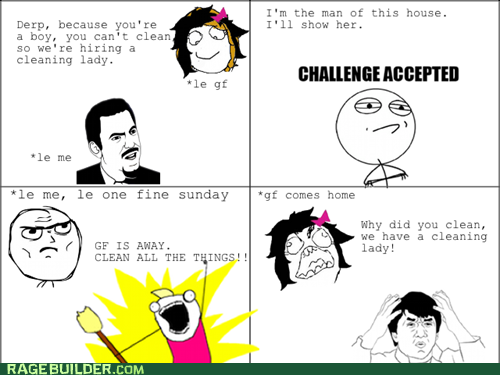 Cleaning Rage