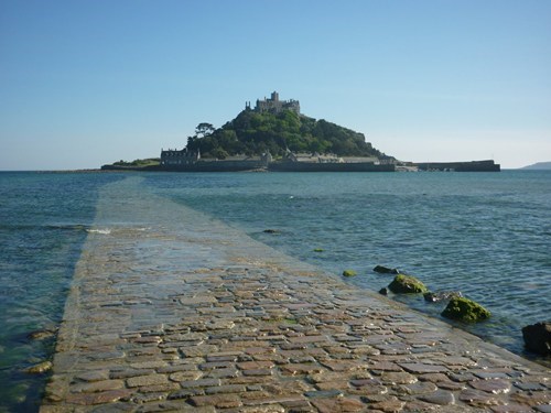 Check Out St. Michael's Mount During Low Tide