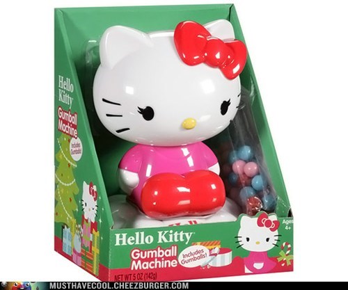 Hello Kitty Gumball Machine