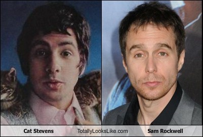 Cat Stevens Totally Looks Like Sam Rockwell
