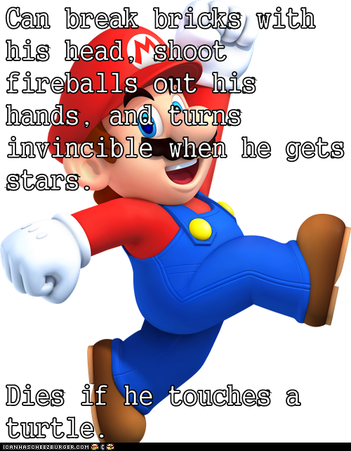 Mario is One Weird Plummer