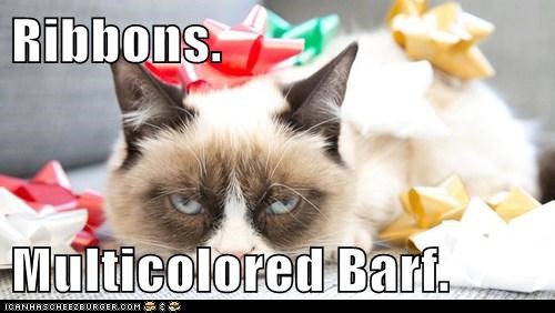 Ribbons.  Multicolored Barf.