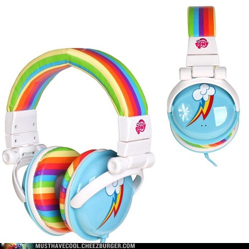 My Little Pony Rainbow Dash Headphones