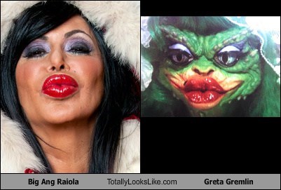 Big Ang Raiola Totally Looks Like Greta Gremlin