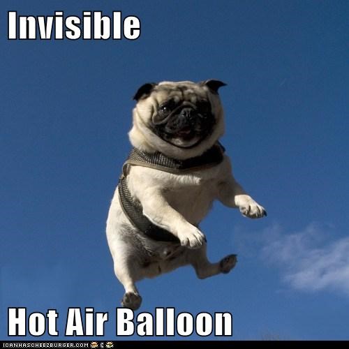 Invisible   Hot Air Balloon