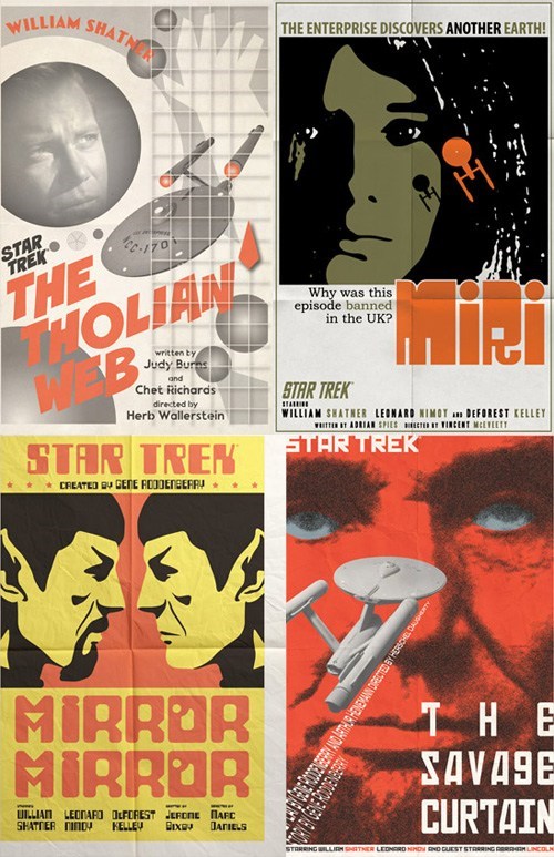 Star Trek Episode Posters: Set Six