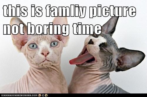 this is famliy picture not boring time