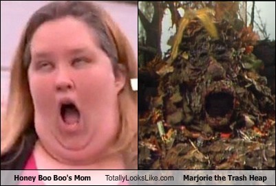 Honey Boo Boo's Mom Totally Looks Like Marjorie the Trash Heap